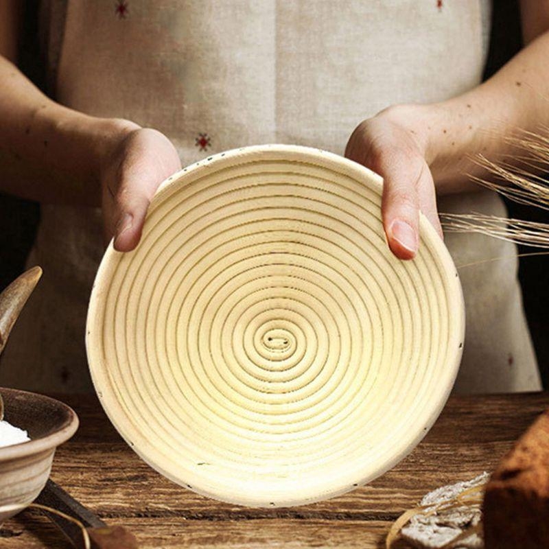 Proofing Basket Banneton - Brotform Proofing Vải lót Giỏ bột