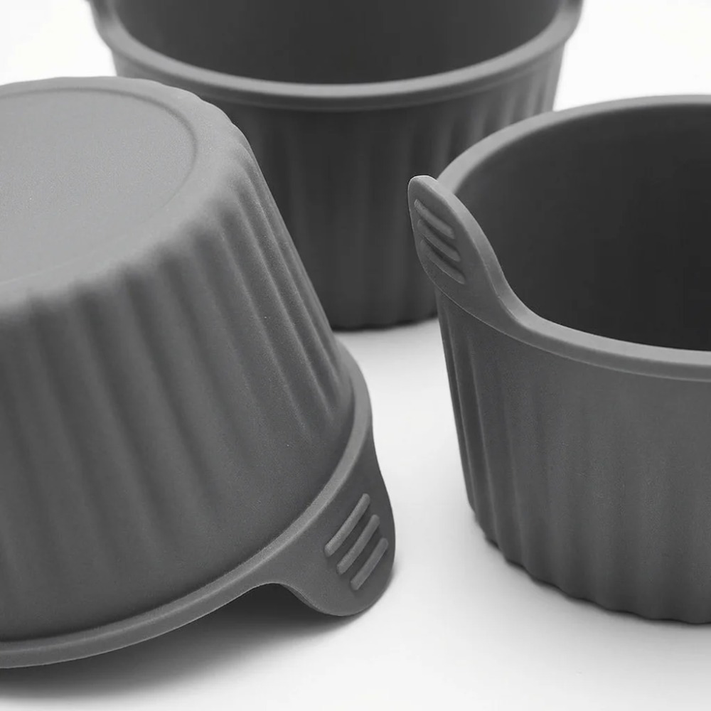 6Pcs Silicone Air Fryer Mold D - đánh giá và giá Kitchen Pro Baking Tray