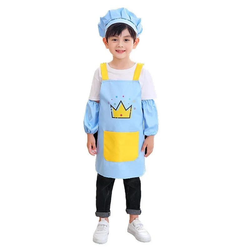 3pc Children Kitchen Apron Set - đánh giá và giá Kitchen Baking Drawing