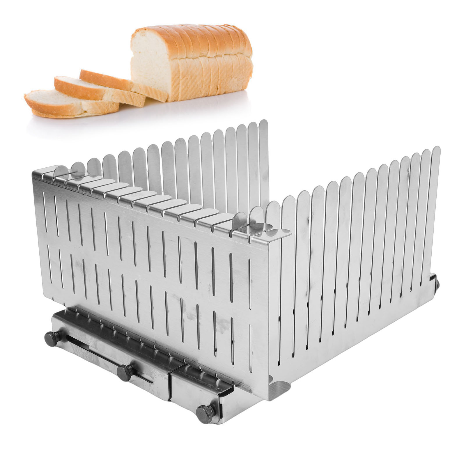 Stainless Steel Bread Slicer,  - đánh giá và giá Kitchen Aid Baking Bread