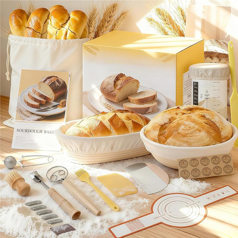 A74E-Bread Baking Supplies, So - đánh giá và giá Proofing Basket Banneton