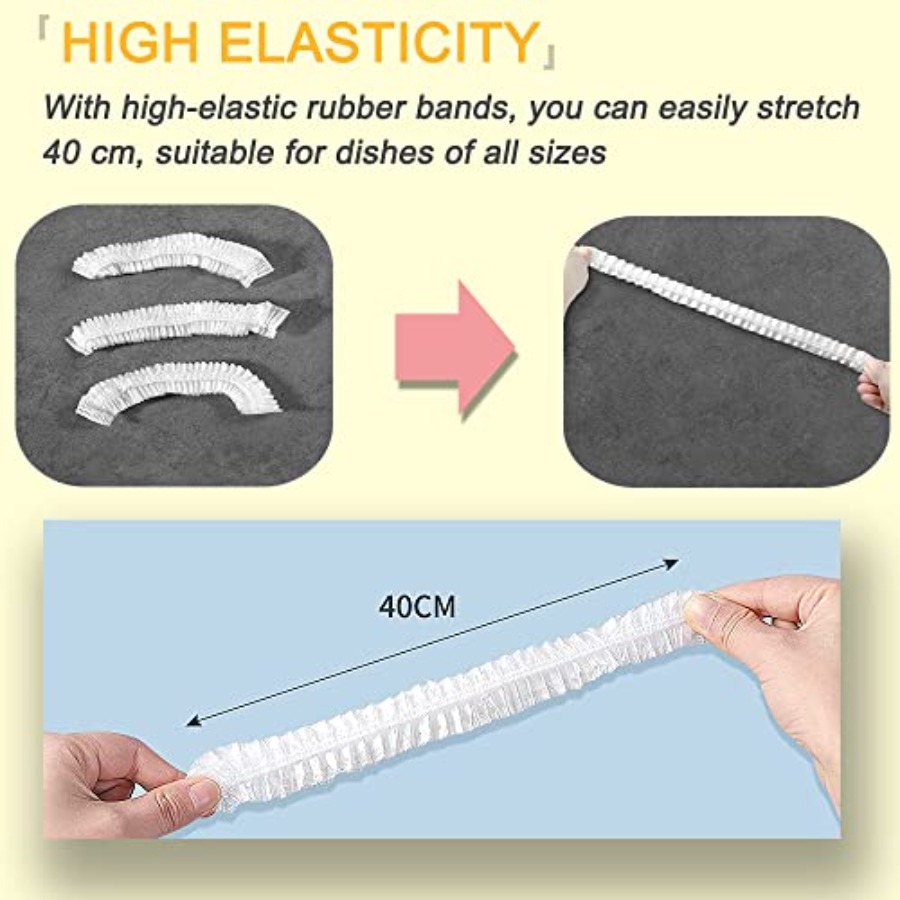 200Pcs Bowl Covers Elastic Foo - đánh giá và giá Proofing Basket Banneton