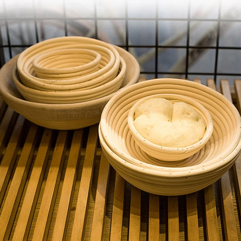 Natural Rattan Handmade Bread  - đánh giá và giá Proofing Basket Banneton