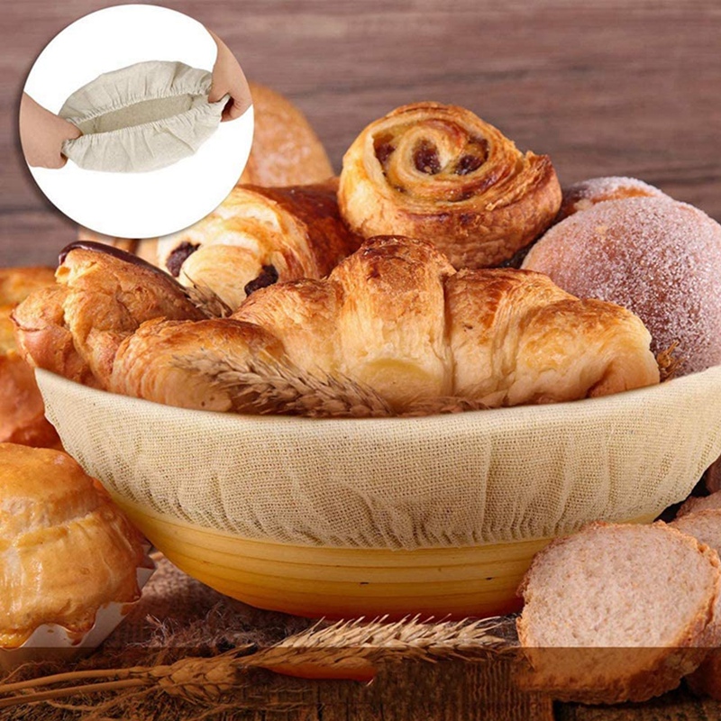 VEHO-7Packs 8 Inch Round Bread - đánh giá và giá Proofing Basket Banneton