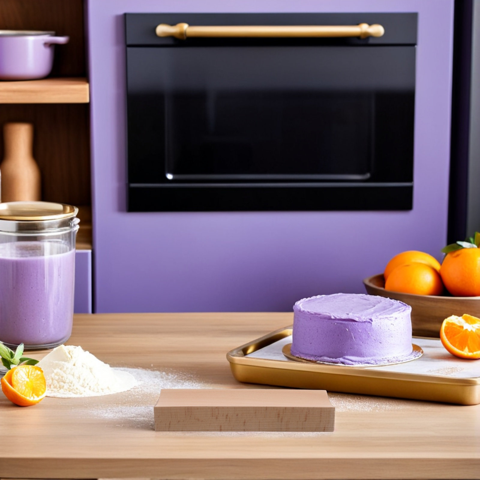 Rolling Pin Holder Wooden Coun - đánh giá và giá Kitchen Baking Counter