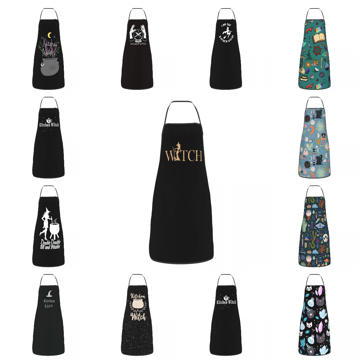 Ngộ Nghĩnh Phù Thủy Yếm Tạp Dề - đánh giá và giá Kitchen Witch Baking