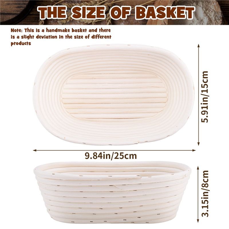 NEW HOT In Stock-Oval Bread Pr - đánh giá và giá Proofing Basket Banneton