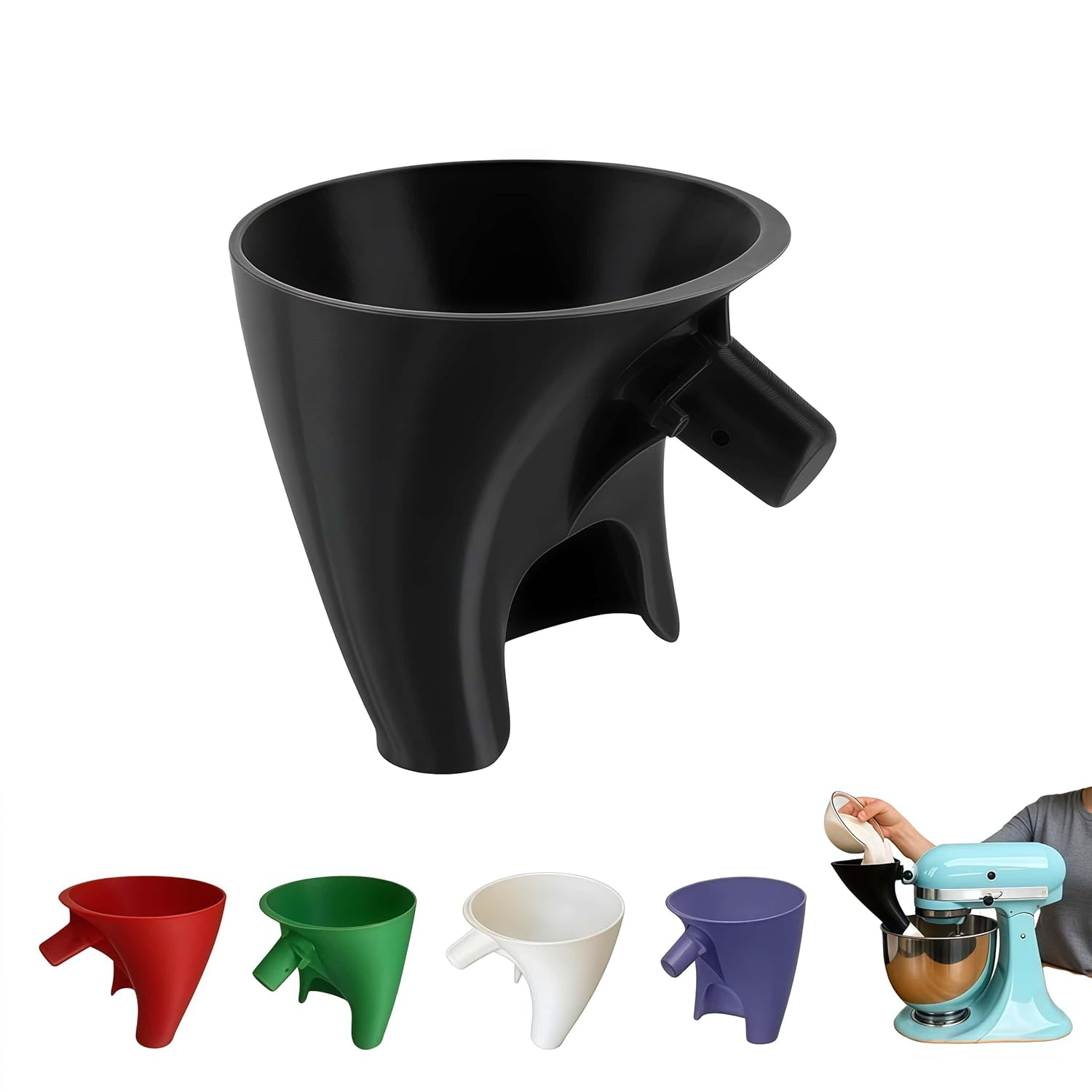 Flour Funne Mixer for Kitchen  - đánh giá và giá Kitchen Baking Aid