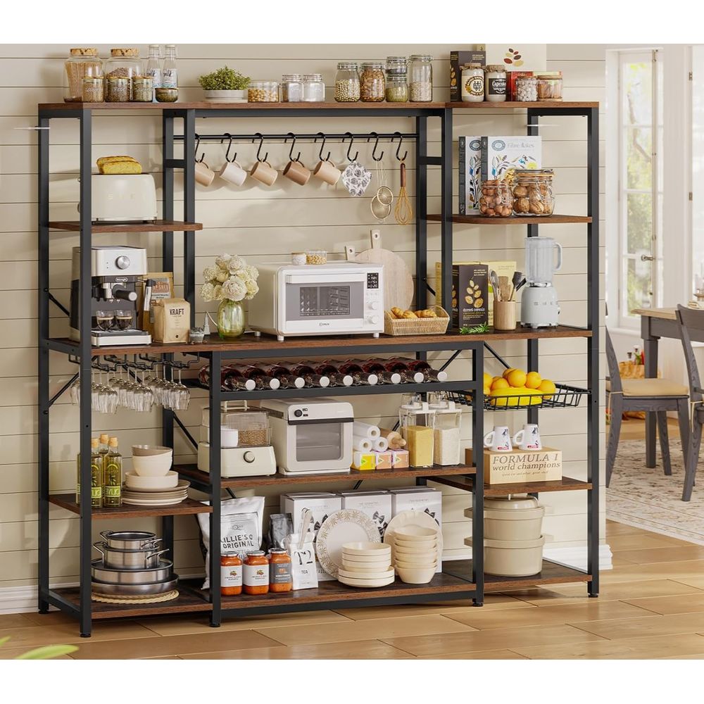Large 62.4in Bakers Rack with  - đánh giá và giá Kitchen Baker