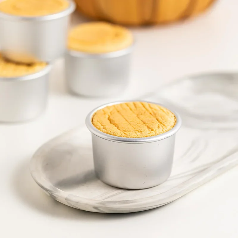 5PCS Mini Cake Mold Removable  - đánh giá và giá Muffin Tin Nonstick