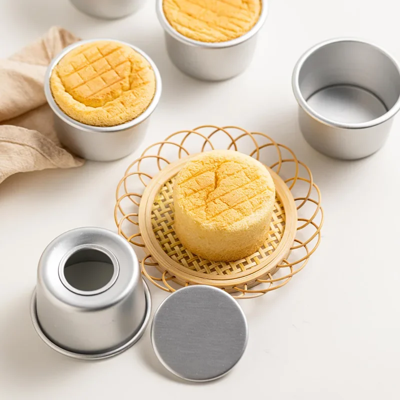 5PCS Mini Cake Mold Removable  - đánh giá và giá Muffin Tin Nonstick