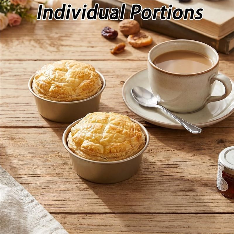 ABLN-Mini Pie Pans 8-Pack, 4-I - đánh giá và giá Muffin Tin Nonstick