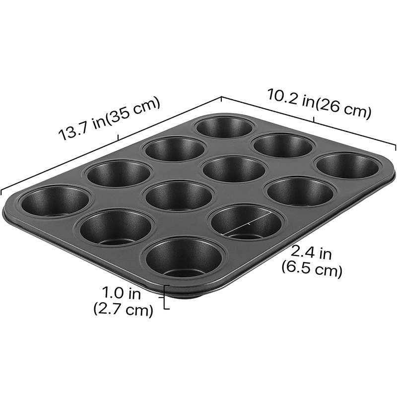 LMETJMA Muffin Tray Cupcake Ba - đánh giá và giá Muffin Tin Nonstick