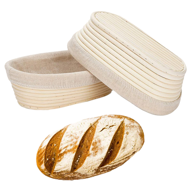 Natural Rattan Bread Basket wi - đánh giá và giá Proofing Basket Banneton