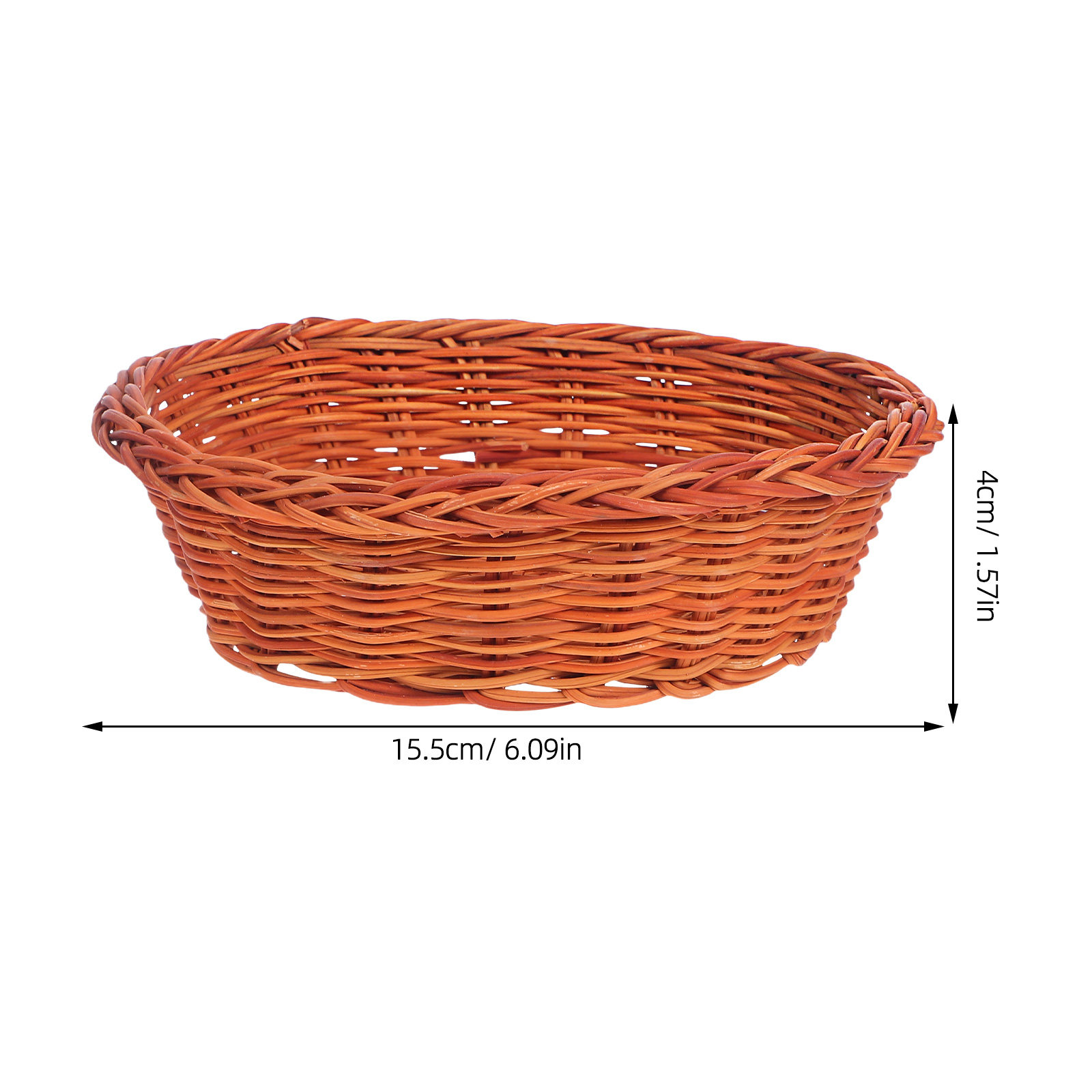 10Pcs Rattan Bread Basket For  - đánh giá và giá Kitchen Baking Counter