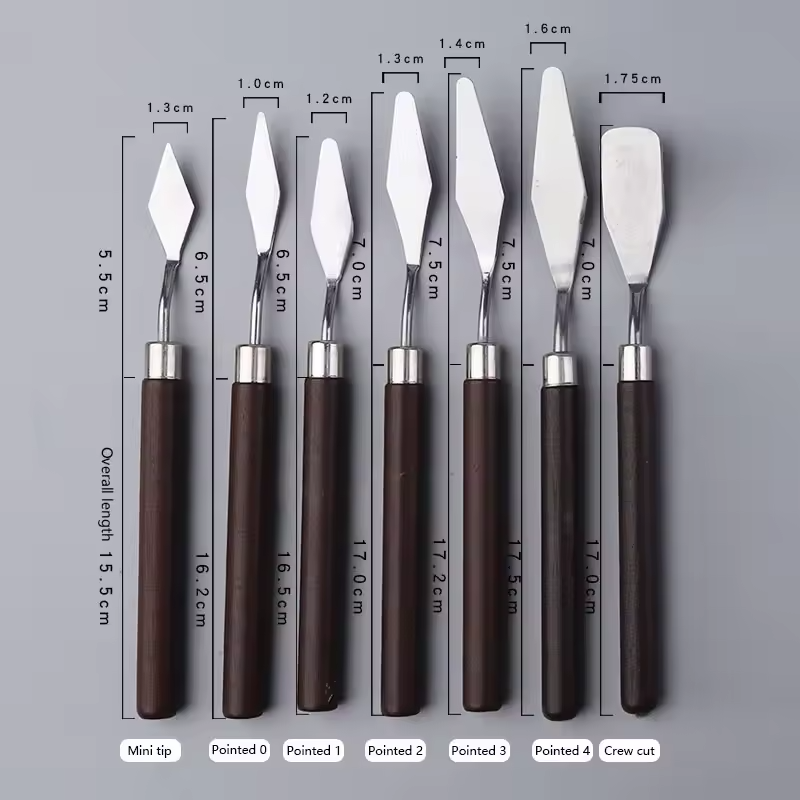Stainless Steel Artist Spatula - đánh giá và giá Kitchen Baking Drawing