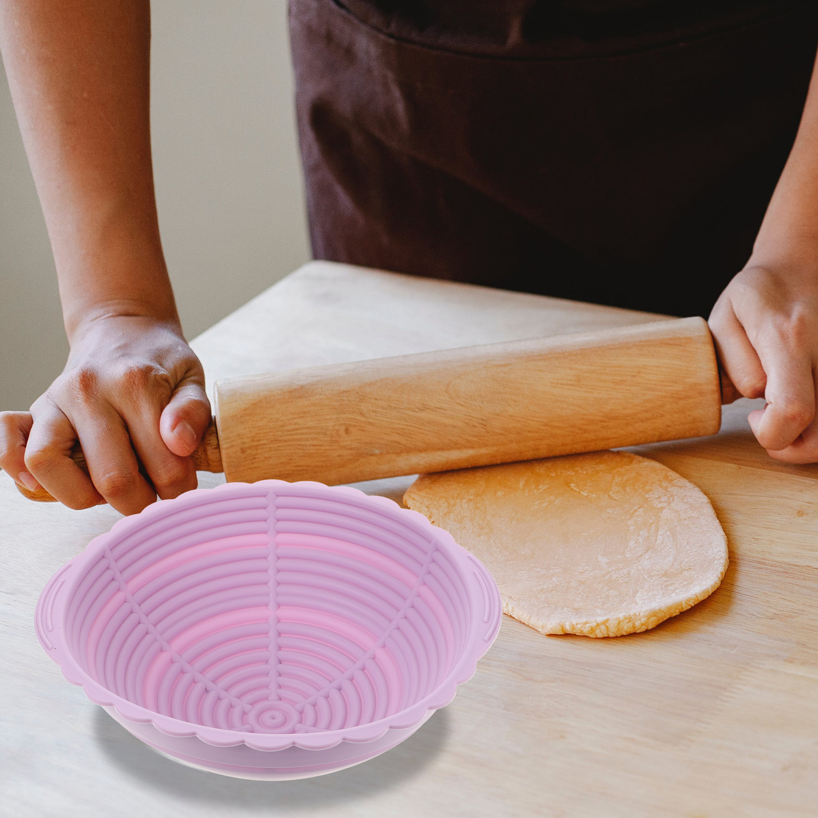 Foldable Silicone Banneton Bas - đánh giá và giá Proofing Basket Banneton