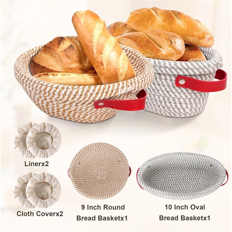 ABRE-Banneton Sourdough Bread  - đánh giá và giá Proofing Basket Banneton