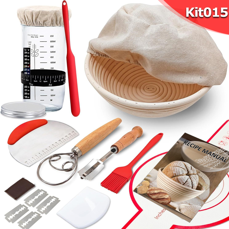 Sourdough Starter Kit Sourdoug - đánh giá và giá Proofing Basket Banneton